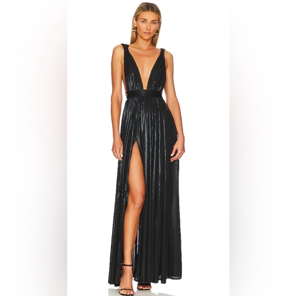 Bronx and Banco x REVOLVE Goddess Gown in Black